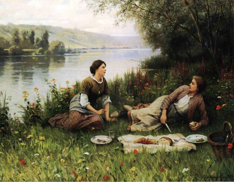 Daniel Ridgway Knight Famous Paintings page 3